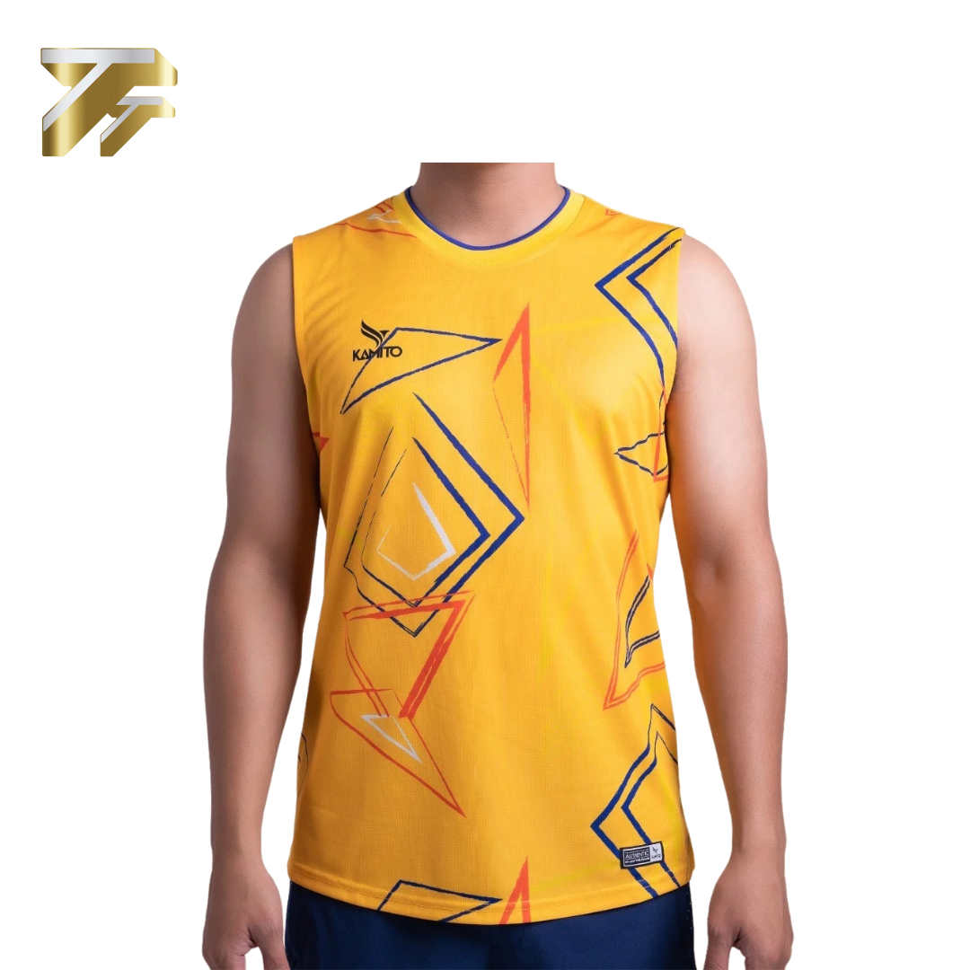 Áo thể thao Kamito Flash light - Vàng cúc - Nam