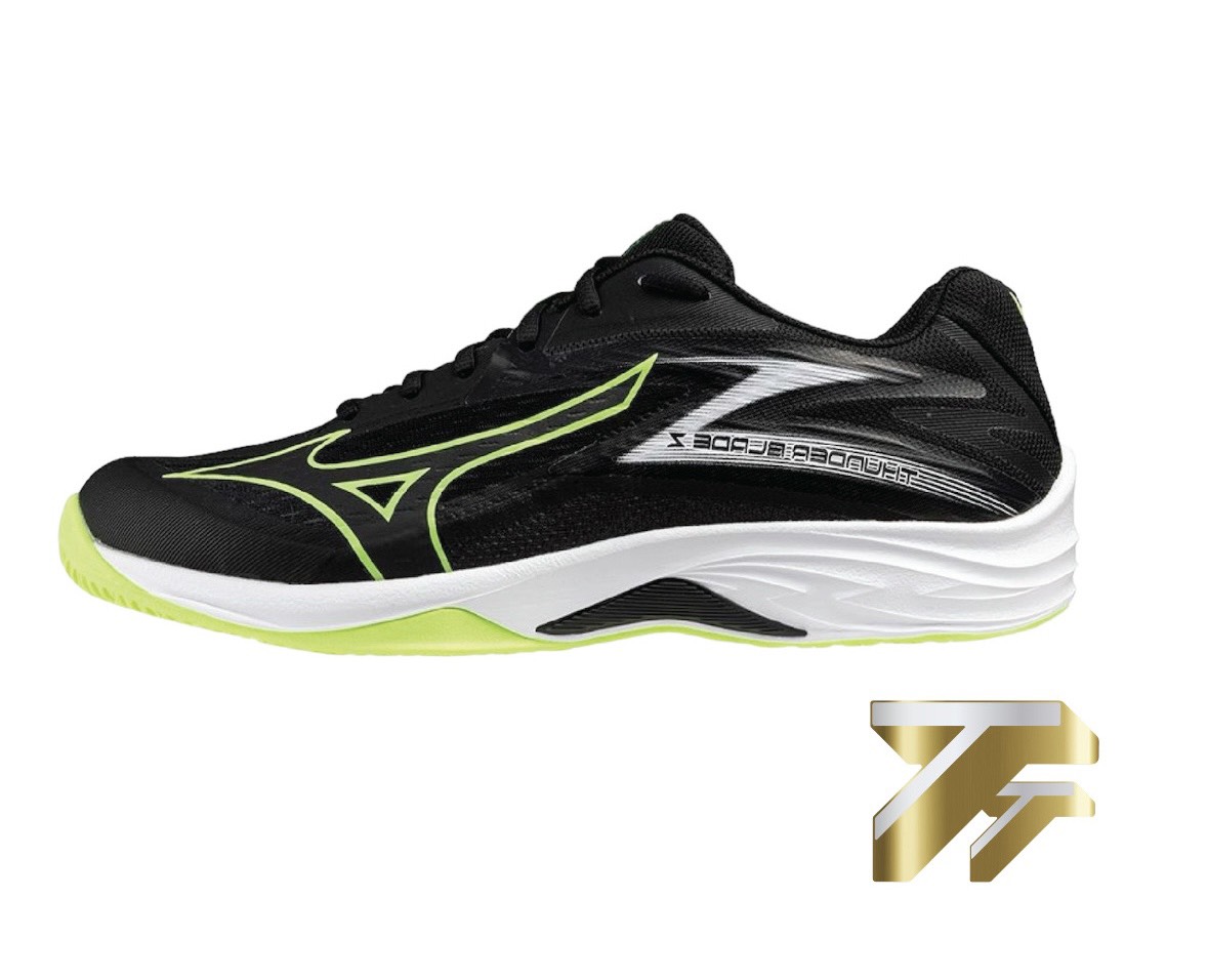 Giày Mizuno Thunder Blade Z - đen vàng xanh