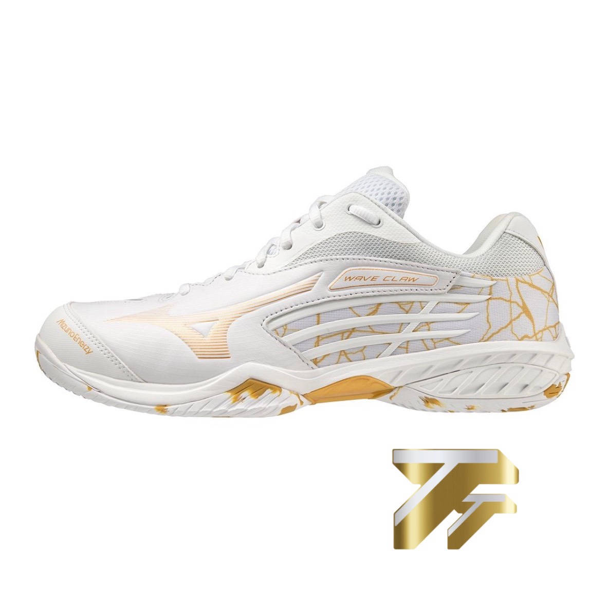 Giày Mizuno Wave Claw Pro - trắng vàng