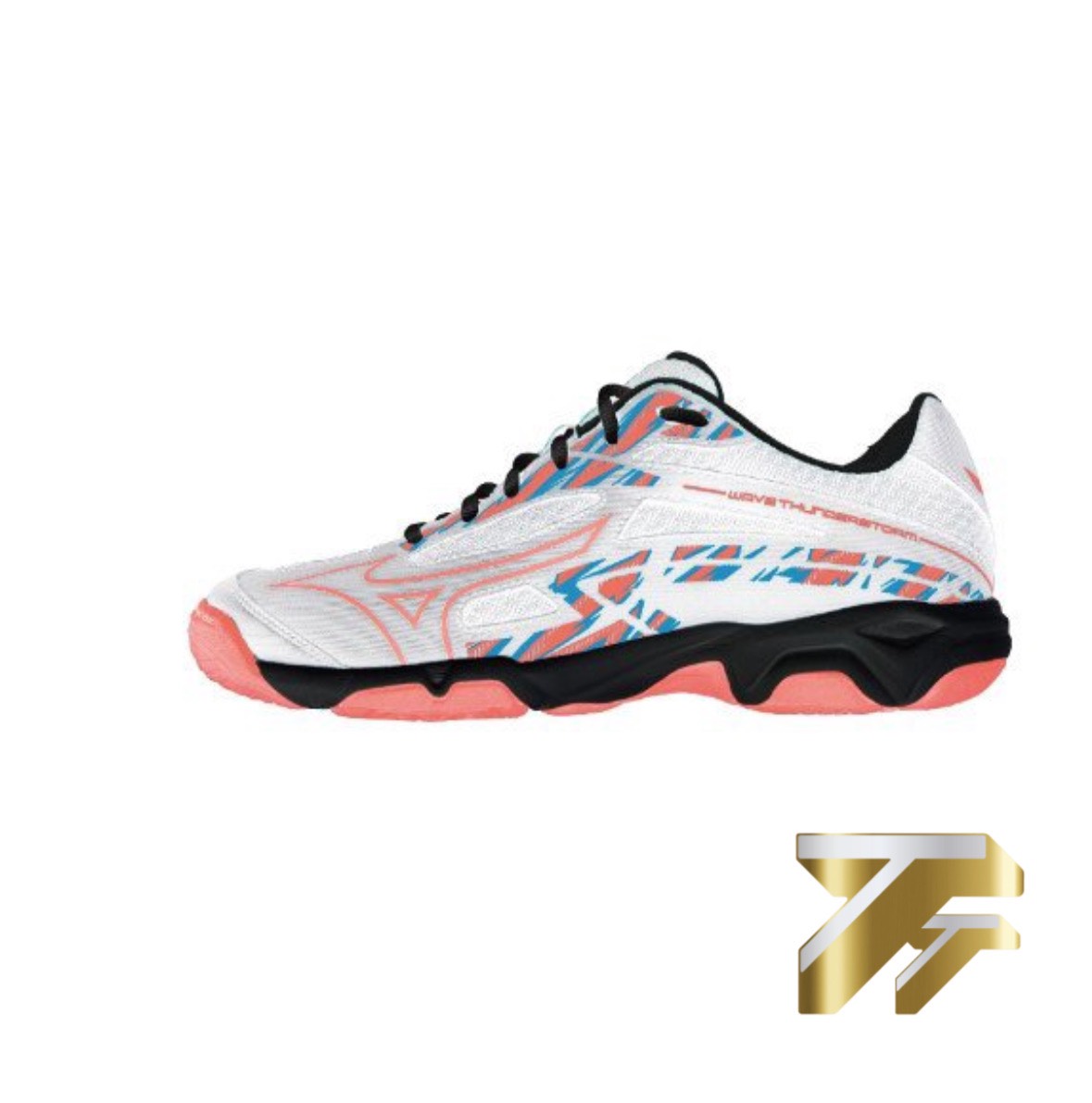 Giày Mizuno Wave Thunderstorm - trắng hồng