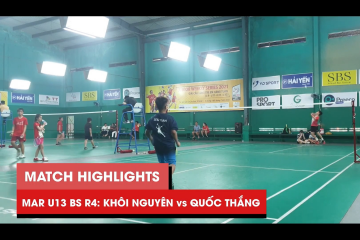 Highlights | JWS 2021 (Tháng 3) | BS U13 Vòng 4 (Bảng dưới): Ngô Lê Khôi Nguyên vs Trần Quốc Thắng