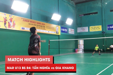 Highlights | JWS 2021 (Tháng 3) | BS U13 Vòng 4 (Bảng dưới): Nguyễn Tấn Nghĩa vs Vũ Gia Khang