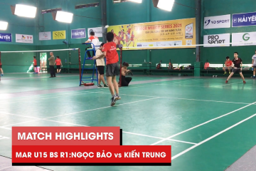 Highlights | JWS 2021 (Tháng 3) | BS U15 Vòng 1 (Bảng dưới): Đinh Ngọc Bảo vs Thân Kiến Trung