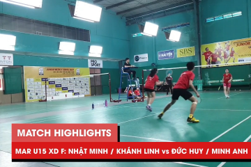 Highlights | JWS 2021 (Tháng 3) | XD U15 Chung kết: Nhật Minh/Khánh Linh vs Đức Huy/Minh Anh