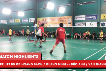 Highlights | JWS 2021 (Tháng 4) | BD U13 Tứ kết: Hoàng Bách/Quang Minh vs Đức Anh/Văn Thanh