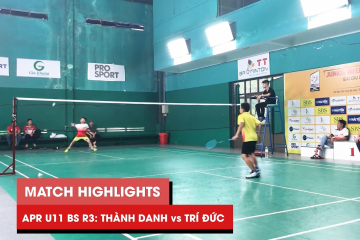 Highlights | JWS 2021 (Tháng 4) | BS U11 Vòng 3 (Bảng dưới): Võ Thành Danh vs Nguyễn Minh Trí Đức