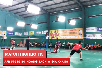 Highlights | JWS 2021 (Tháng 4) | BS U15 Vòng 4 (Bảng dưới): Đỗ Nguyễn Hoàng Bách vs Vũ Gia Khang