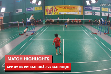 Highlights | JWS 2021 (Tháng 4) | GS U9 Vòng tròn: Nguyễn Bảo Châu vs Nguyễn Trần Bảo Ngọc