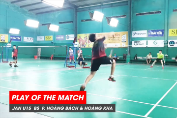 Play of the match | JWS 2021 (Tháng 1) | BS U15 Chung kết: Đỗ Nguyễn Hoàng Bách vs Trần Hoàng Kha