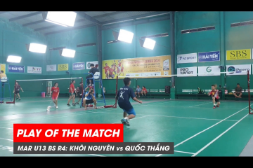 Play of the match JWS 2021 (Tháng 3) BS U13 Vòng 4(Bảng dưới): Ngô Lê Khôi Nguyên vs Trần Quốc Thắng